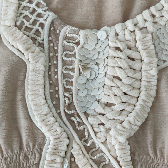 Anthropologie Beige Top - Picture 5 of 5